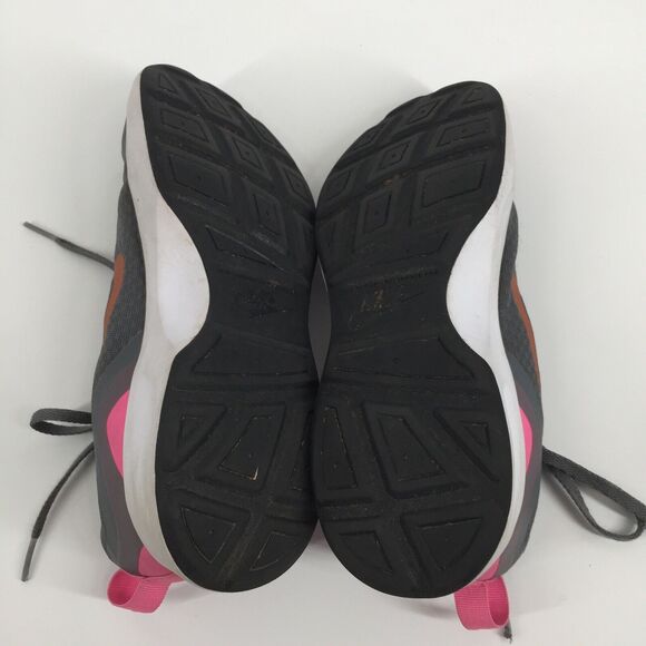 Nike WearAllDay Low Top Sneakers Size 4Y Youth Big Kid Gray Pink Athletic Shoes - Picture 8 of 8